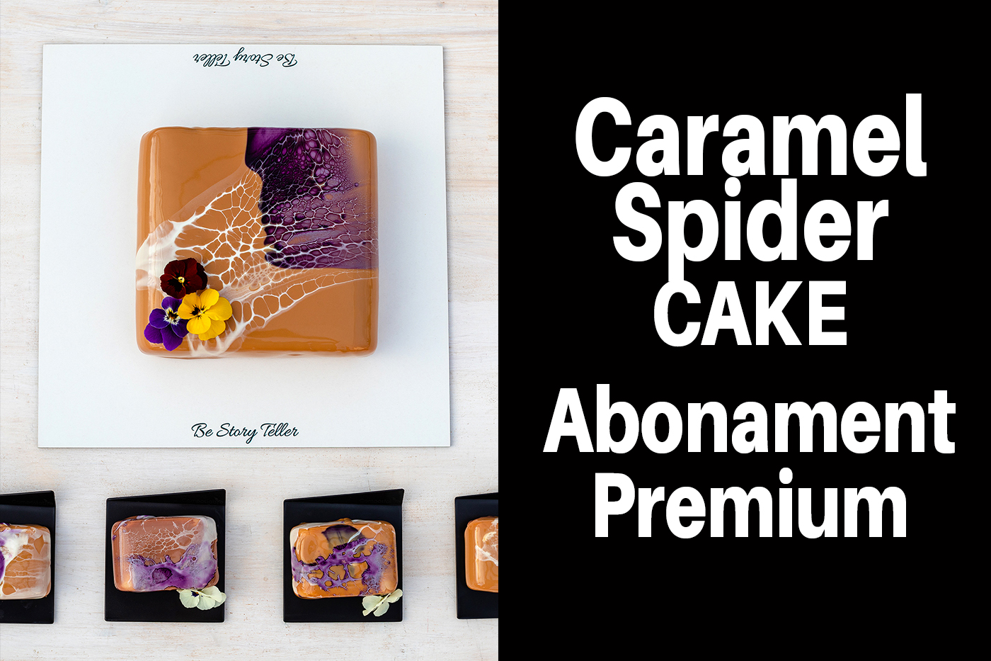 Tort și monoporții – Caramel Spider Cake – 