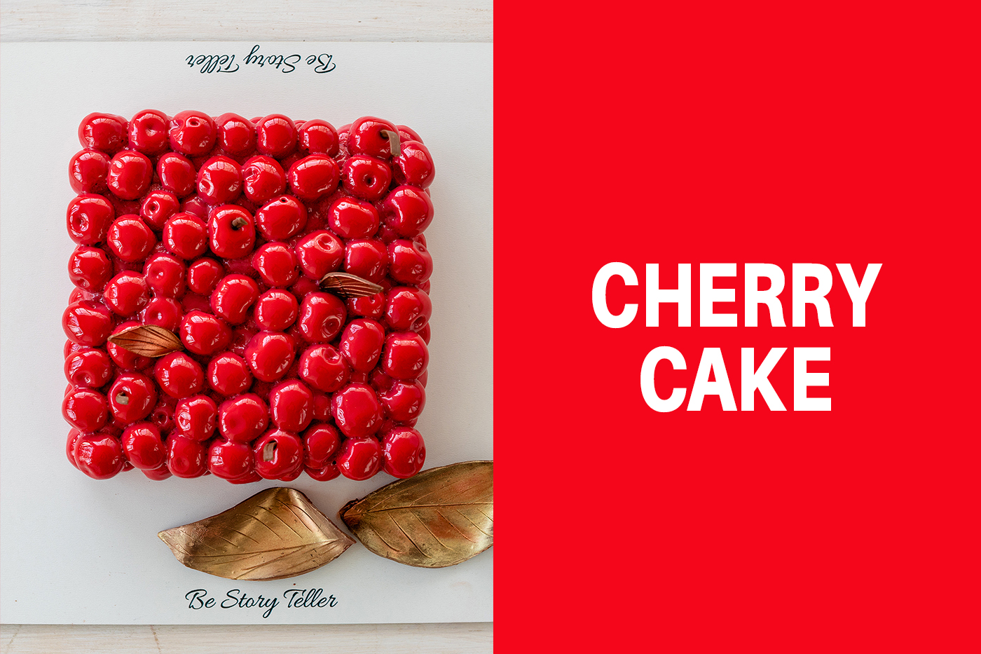 Tort în formă de cireșe – CHERRY CAKE