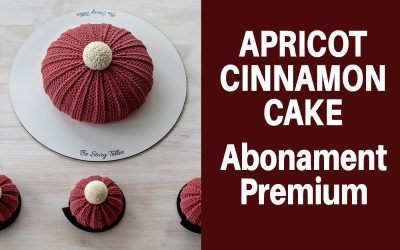 Apricot Cinnamon Cake –  tort căciulă și monoporții căciuli