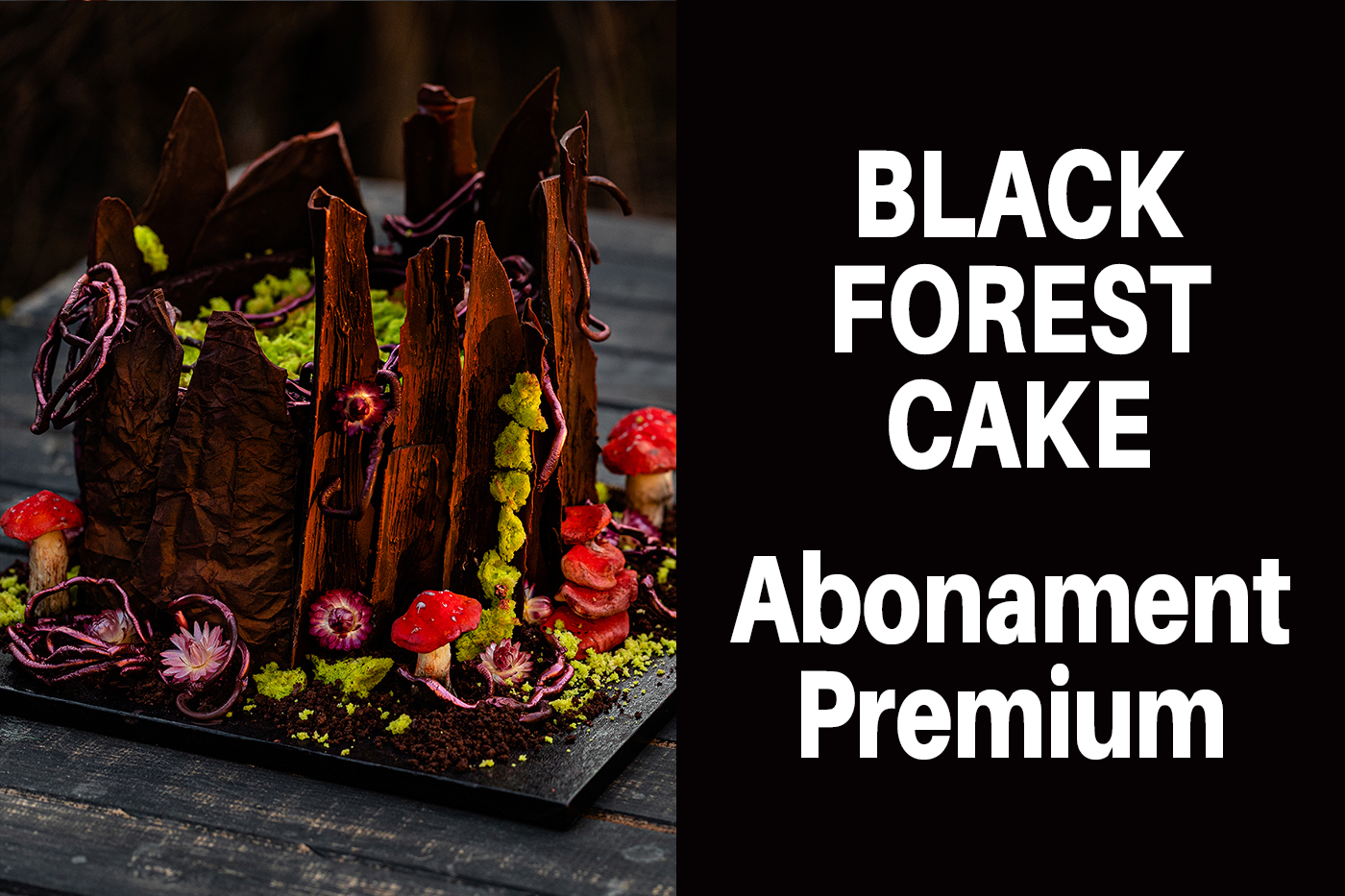 Black Forest Cake –  tort și monoporții 