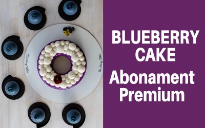 Blueberry Cake –  tort cu afine și monoporții afine