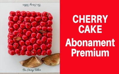CHERRY CAKE – Tort în formă de cireșe