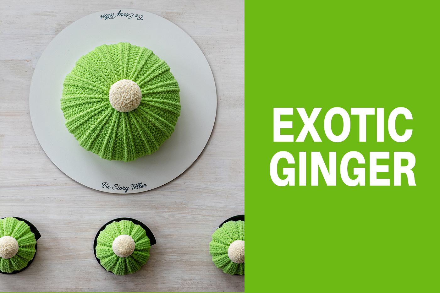 Tort entremet căciulă și monoporții căciuli – Exotic Ginger Cake