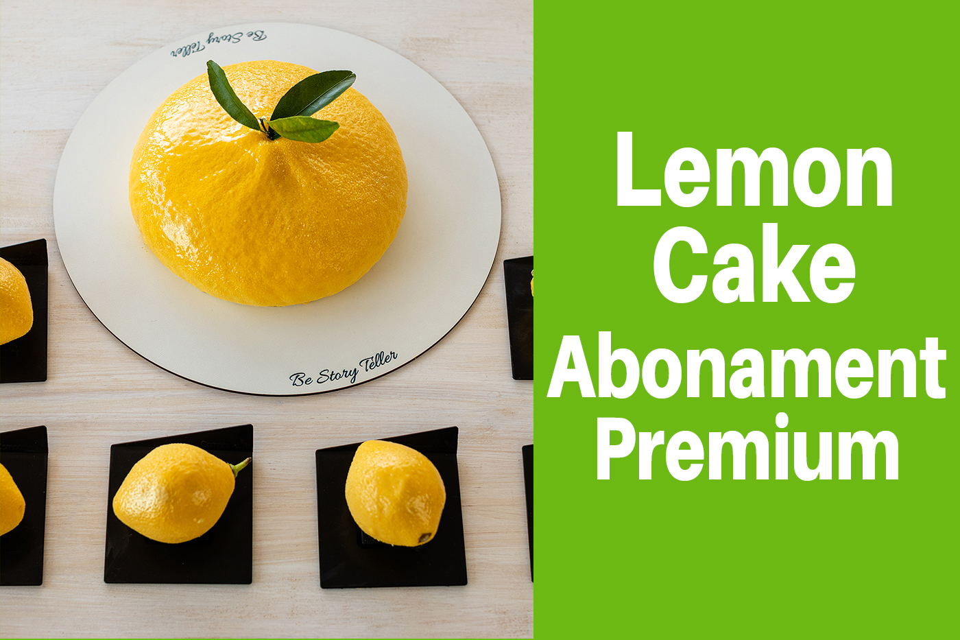 Tort Lămâie cu monoporții în formă de lămâi – LEMON CAKE