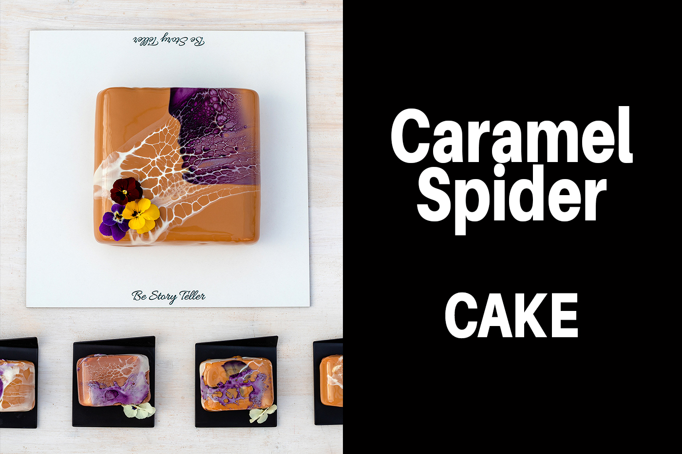 Caramel Spider Cake – Tort și monoporții –