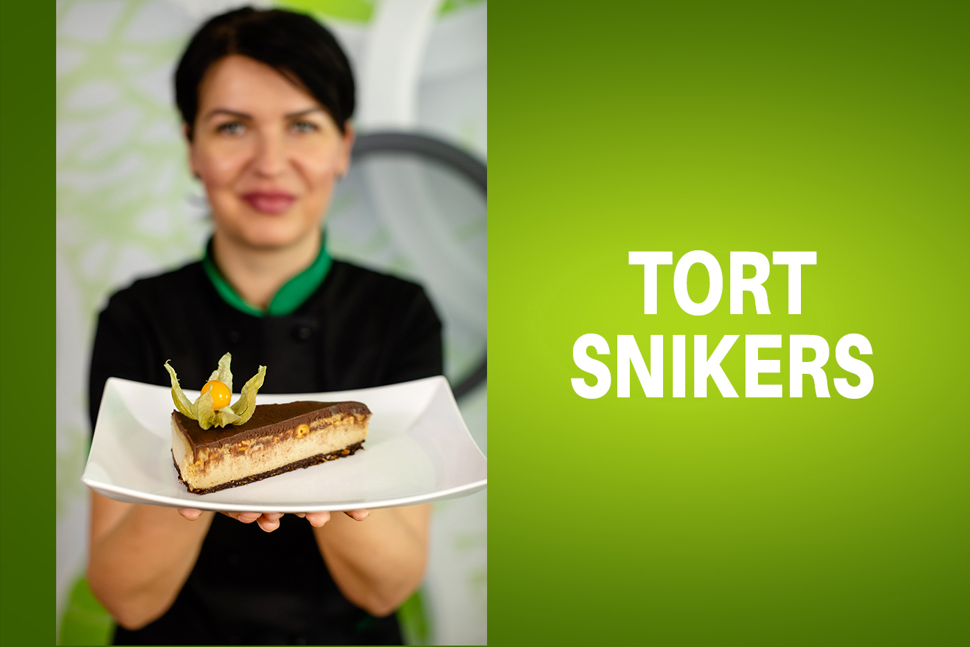 Tort Snikers – Raw Vegan