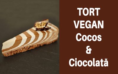 Tort Vegan – Cocos & Ciocolată